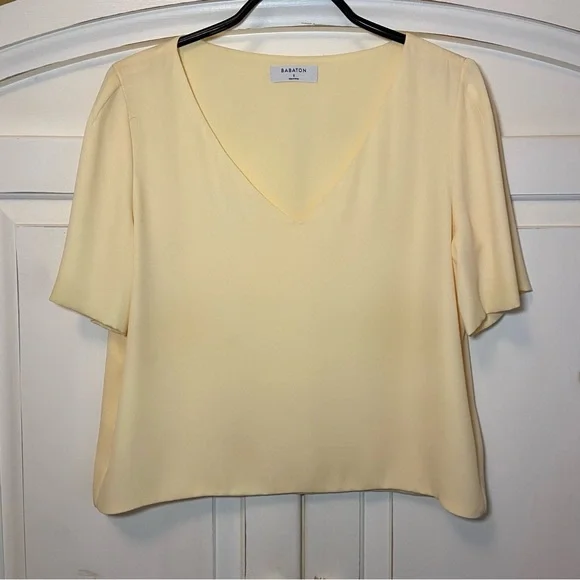 Babaton Randy Blouse - Butter Yellow - Picture 2 of 10